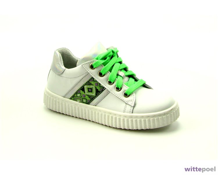 Twins sneaker 321125 wit bij Wittepoel Twins sneaker 321125 wit bij Wittepoel