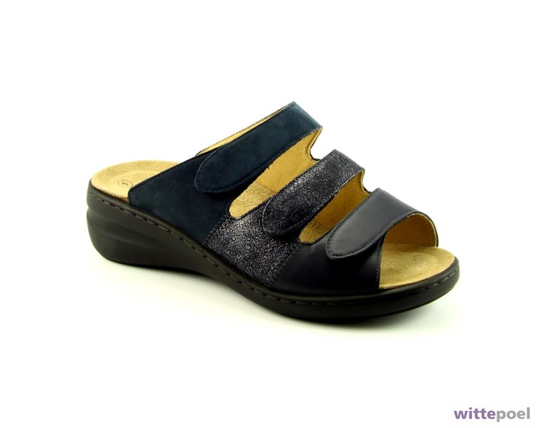 Solidus slipper 21154 blauw bij Wittepoel Solidus slipper 21154 blauw bij Wittepoel