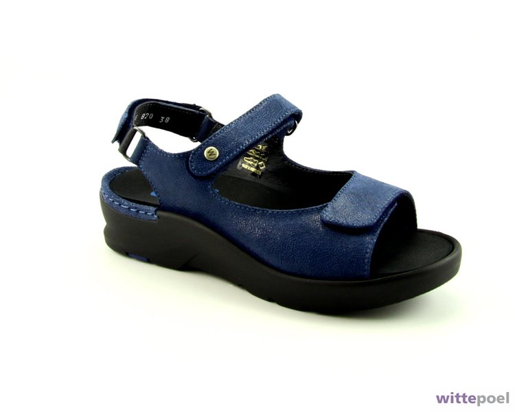 Wolky sandaal blauw | | blauw Lengtemaat 38 Wijdtemaat