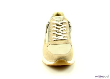 AQA Shoes sneaker A7731 beige bij Wittepoel