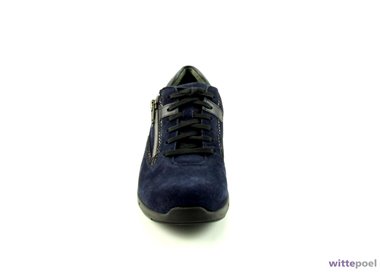 Durea veterschoen Go 6240 blauw bij Wittepoel