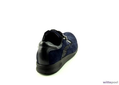 Durea veterschoen Go 6240 blauw bij Wittepoel