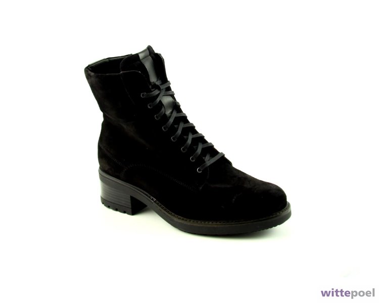 Durea veterboot 9725 zwart bij Wittepoel Durea veterboot 9725 zwart bij Wittepoel
