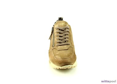 AQA Shoes sneaker A7492 beige bij Wittepoel