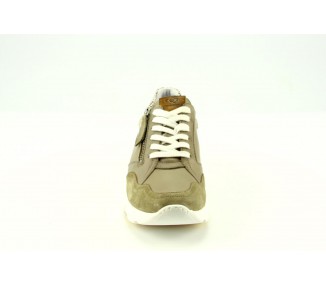 AQA Shoes sneaker A7261 beige bij Wittepoel