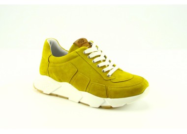 AQA Shoes sneaker A7263 geel bij Wittepoel