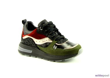 Twins sneaker 321662 zwart bij Wittepoel