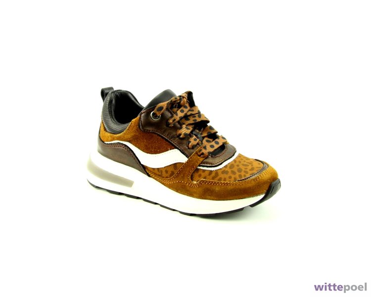 Twins sneaker 321662 bruin bij Wittepoel Twins sneaker 321662 bruin bij Wittepoel