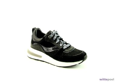 Twins sneaker 321662 zwart bij Wittepoel