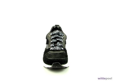 Twins sneaker 321662 zwart bij Wittepoel
