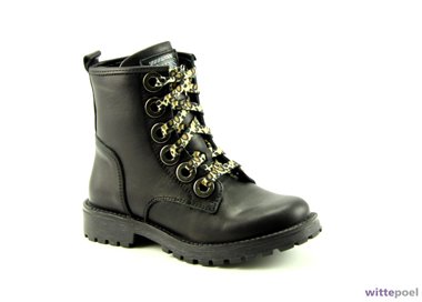Twins veterboot 321530 zwart - zijkant rechts - bij Wittepoel
