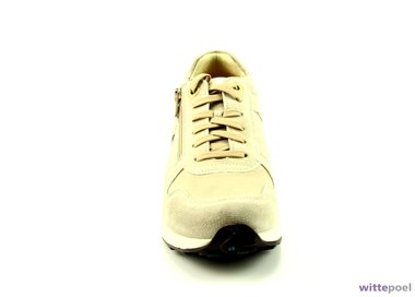 Xsensible sneaker 30042 beige - voorkant - bij Wittepoel