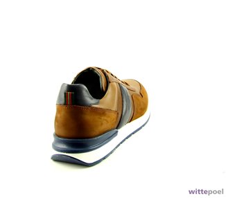 mcGregor sneaker 621300 bruin - achterkant rechts - bij Wittepoel