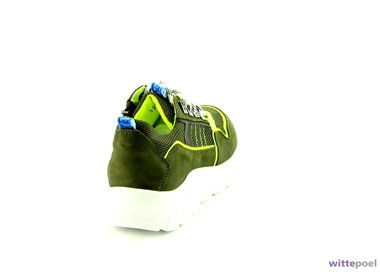 Trackstyle sneaker 322375 groen - achterkant rechts - bij Wittepoel