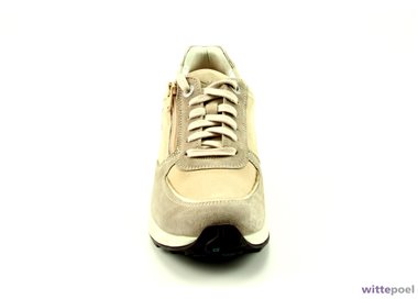 Xsensible sneaker 30112 beige - voorkant - bij Wittepoel