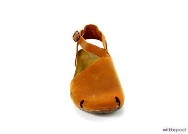 Loints of Holland sandaal 31203-0715 geel - voorkant - bij Wittepoel