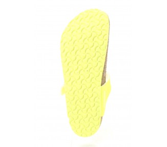 Birkenstock slipper Gizeh 1022195 geel - zool