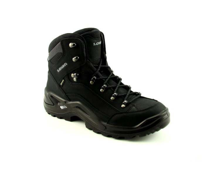 Lowa wandelschoen Renegade GTX mid 0998-S zwart Lowa wandelschoen Renegade GTX mid 0998-S zwart