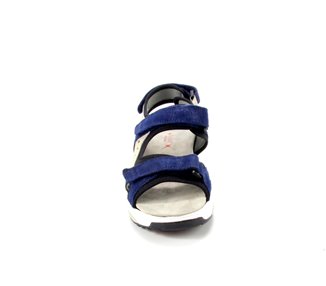 Xsensible sandaal Chios 1201 blauw - voorkant - bij Wittepoel