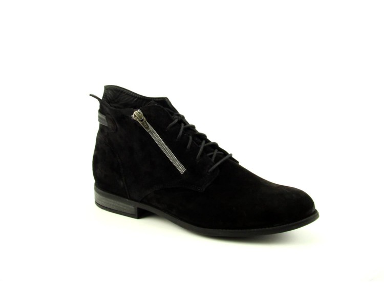Durea veterboot 9697-7355 zwart Durea veterboot 9697-7355 zwart