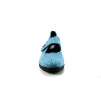 Solidus bandschoen Kate 80424  blauw