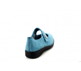 Solidus bandschoen Kate 80424  blauw