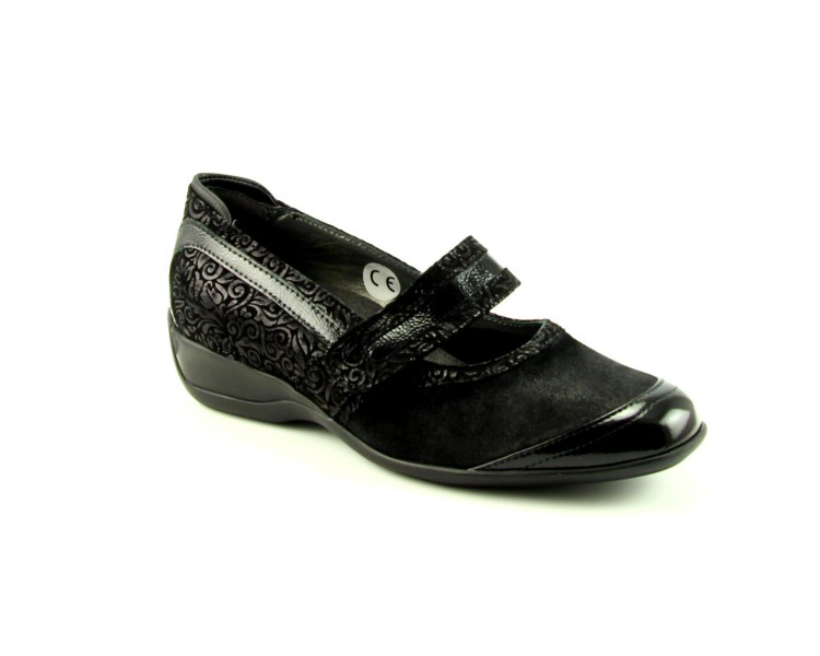 Xsensible bandschoen Lipari 2.083 zwart Xsensible bandschoen Lipari 2.083 zwart