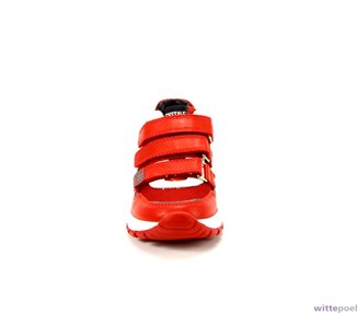 Trackstyle sneaker Paul Python 441 rood - voorkant - bij Wittepoel