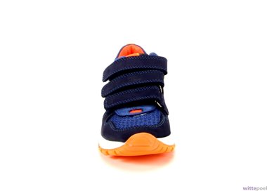 Trackstyle sneaker Philip Python 129 blauw - voorkant - bij Wittepoel