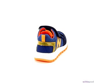 Trackstyle sneaker Philip Python 129 blauw - achterkant rechts - bij Wittepoel