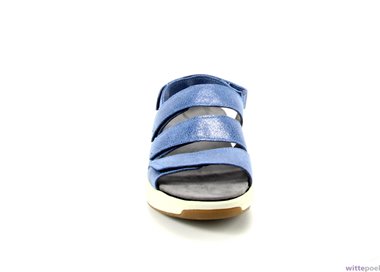 Xsensible sandaal Flores 5211 blauw - voorkant - bij Wittepoel
