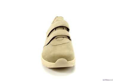 Solidus klittenbandschoen Mia 40370 taupe - voorkant - bij Wittepoel