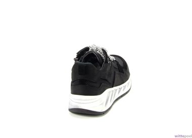 Trackstyle sneaker Sem Sharp 189 zwart - achterkant rechts - bij Wittepoel