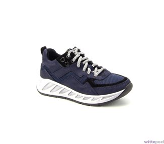 Trackstyle sneaker Sem Sharp 129 blauw - zijkant rechts - bij Wittepoel