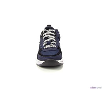 Trackstyle sneaker Sem Sharp 129 blauw - voorkant - bij Wittepoel