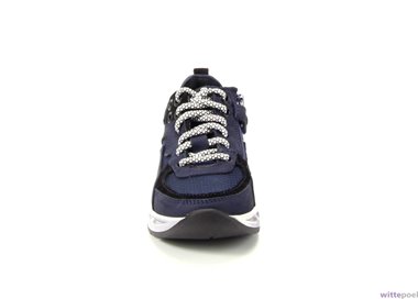 Trackstyle sneaker Sem Sharp 129 blauw - voorkant - bij Wittepoel