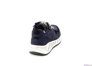 Trackstyle sneaker Sem Sharp 129 blauw - achterkant rechts - bij Wittepoel