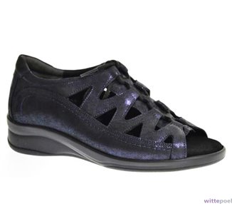 Durea dichte hiel sandaal 7234-6850 blauw