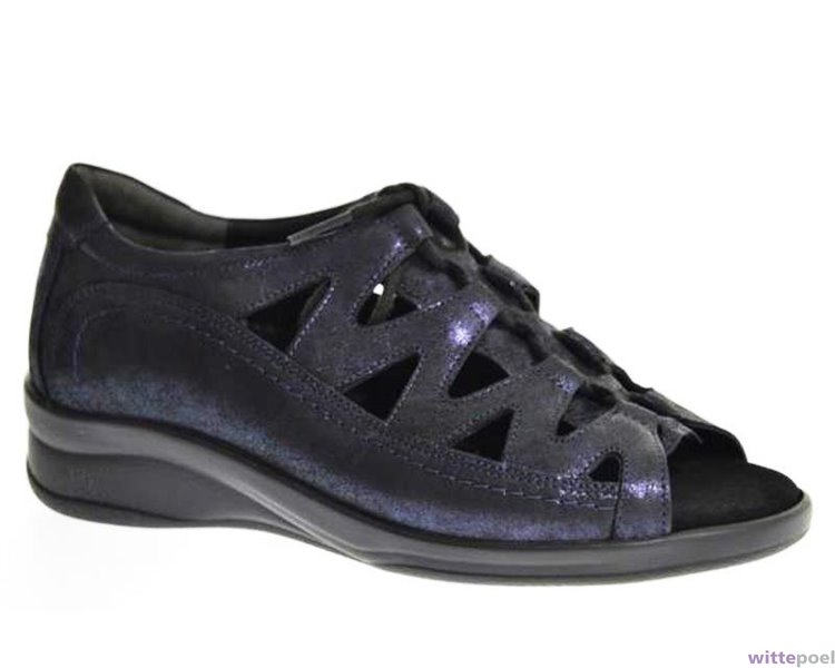 Durea dichte hiel sandaal 7234-6850 blauw Durea dichte hiel sandaal 7234-6850 blauw