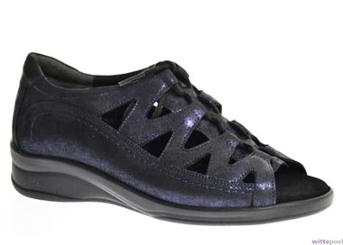 Durea dichte hiel sandaal 7234-6850 blauw