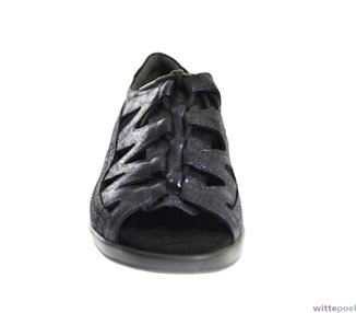 Durea dichte hiel sandaal 7234-6850 blauw