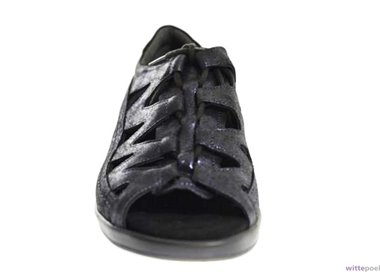 Durea dichte hiel sandaal 7234-6850 blauw