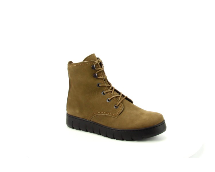 Wolky veterboot New Wave Timber Nubuck 155 taupe