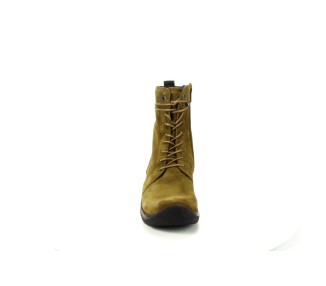 Wolky veterboot Bluff Idro suede 155 taupe