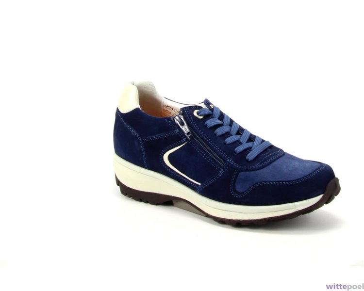 Xsensible sneakers Jersey GX 30042 2254 blauw - zijkant rechts - bij Wittepoel