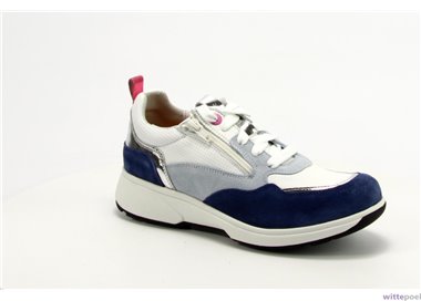 Xsensible sneakers Grenoble HX 30215 3255 blauw - zijkant rechts - bij Wittepoel