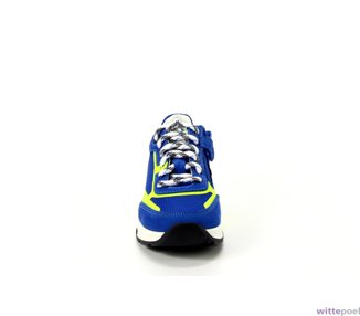 Trackstyle sneakers Gwen Gul 123 blauw - voorkant - bij Wittepoel