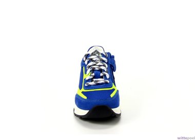 Trackstyle sneakers Gwen Gul 123 blauw - voorkant - bij Wittepoel
