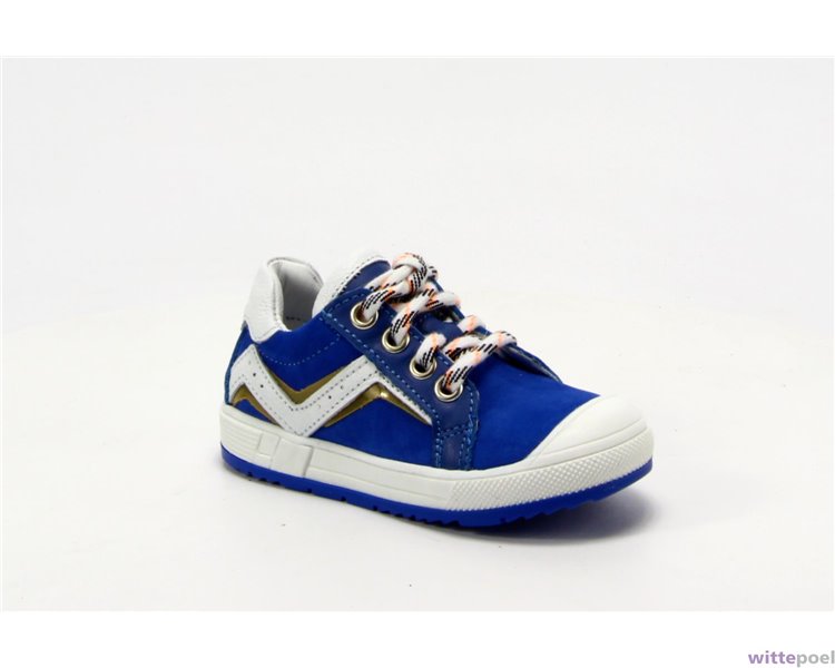 Trackstyle sneakers Boris Boss 123 blauw - zijkant rechts - bij Wittepoel