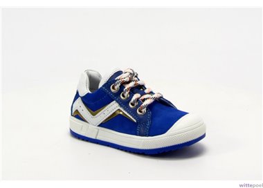 Trackstyle sneakers Boris Boss 123 blauw - zijkant rechts - bij Wittepoel